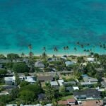 aerial view of beach during daytime